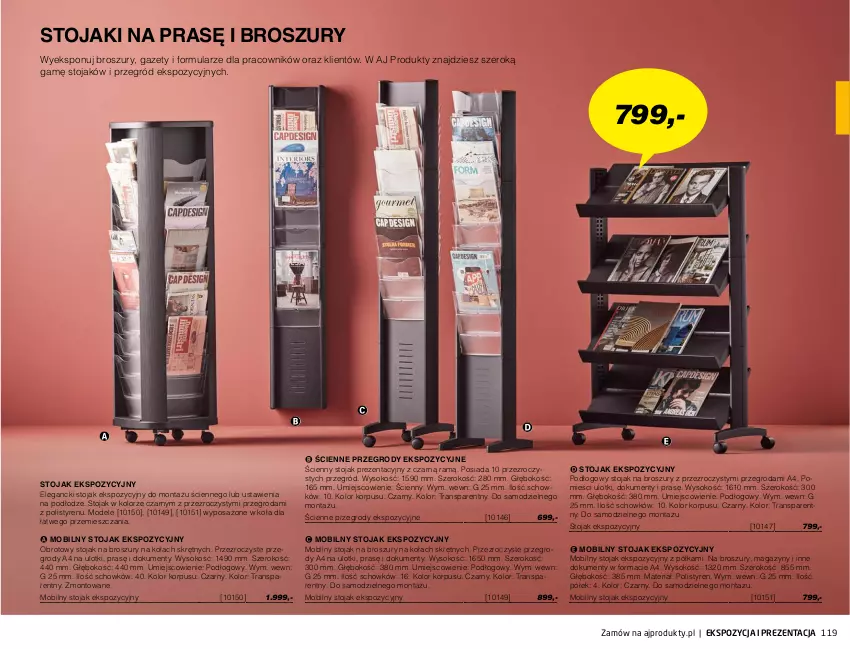 Gazetka promocyjna AJ Produkty - Marzec - ważna 01.03 do 31.03.2021 - strona 119 - produkty: Mobil, Półka, Sok, Stojak, Tran