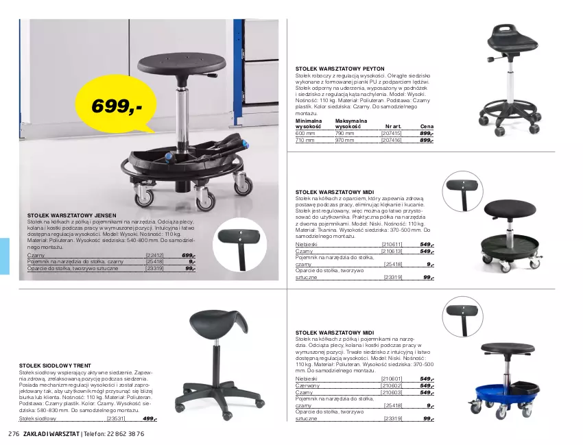 Gazetka promocyjna AJ Produkty - Marzec - ważna 01.03 do 31.03.2021 - strona 276 - produkty: Biurka, LANA, Mus, Podnóżek, Pojemnik, Półka, Por, Siedzisko, Sok, Stołek, Telefon, Tera