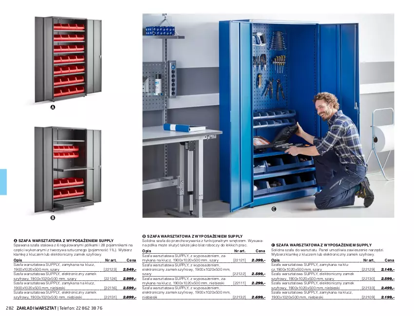 Gazetka promocyjna AJ Produkty - Marzec - ważna 01.03 do 31.03.2021 - strona 282 - produkty: Blat roboczy, Fa, Pojemnik, Półka, Szafa, Telefon