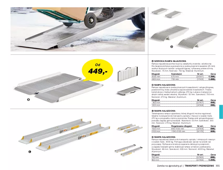 Gazetka promocyjna AJ Produkty - Marzec - ważna 01.03 do 31.03.2021 - strona 355 - produkty: Dźwig, Piec, Por, Rower, Sok, Sport, Teleskop, Tran, Wózek