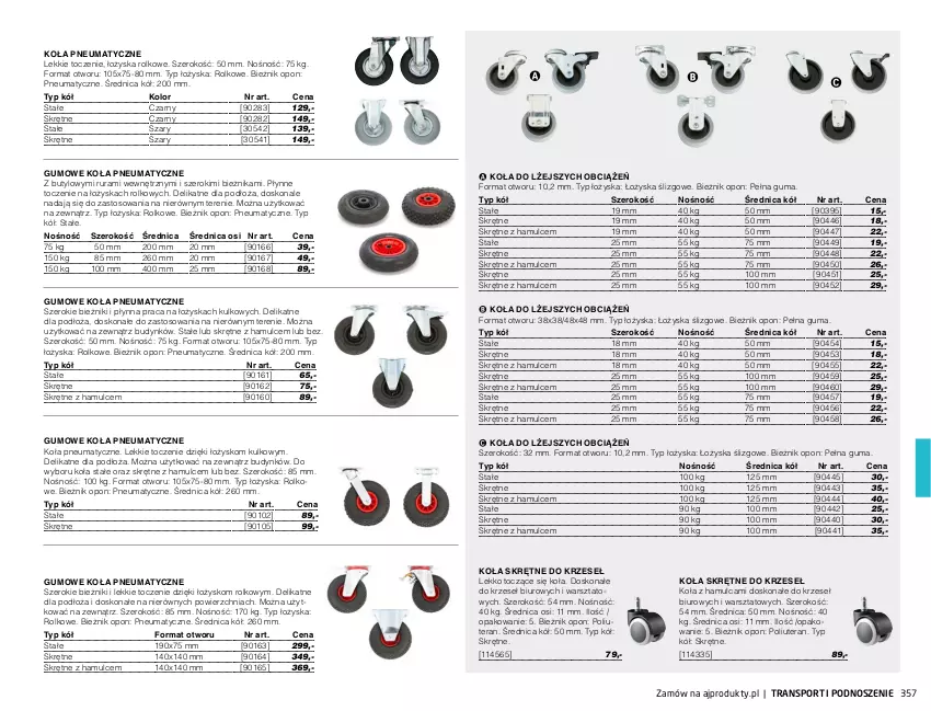 Gazetka promocyjna AJ Produkty - Marzec - ważna 01.03 do 31.03.2021 - strona 357 - produkty: Bieżnik, Biuro, Buty, Por, Rura, Sport, Tera, Tran