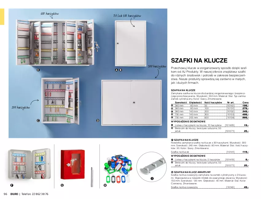 Gazetka promocyjna AJ Produkty - Marzec - ważna 01.03 do 31.03.2021 - strona 96 - produkty: Biuro, Haczyk, Listwa, Młot, Młotek, Piec, Sok, Szafka, Telefon