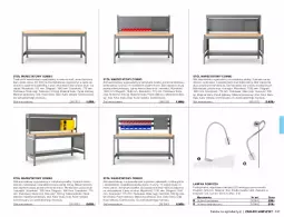 Gazetka promocyjna AJ Produkty - Marzec - Gazetka - ważna od 31.03 do 31.03.2021 - strona 247 - produkty: Stół warsztatowy, Sok, Por, Stół, Pojemnik, Szafka, Półka, Szyny