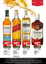 Gazetka promocyjna Delikatesy Centrum - Delibarek DC32-DC33 - Gazetka - ważna od 17.08 do 17.08.2025 - strona 26 - produkty: Rum, Gin, Finish, Rama, Whiskey, Tran, Dell, Whisky, Bushmills, Ballantine's