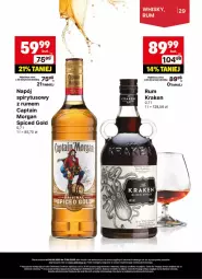 Gazetka promocyjna Delikatesy Centrum - Delibarek DC32-DC33 - Gazetka - ważna od 17.08 do 17.08.2025 - strona 29 - produkty: Sos, Rum, Captain Morgan, Rama, Napój