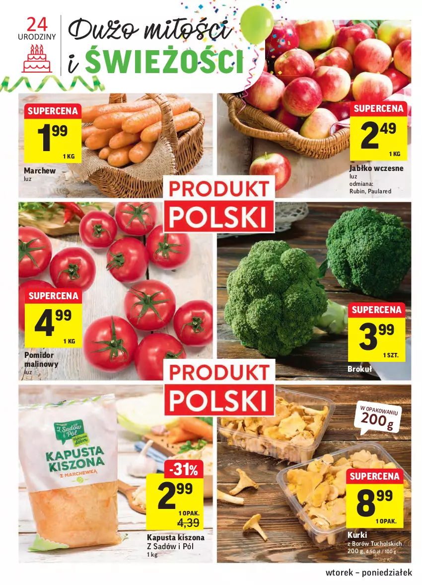 Gazetka promocyjna Intermarche - Gazetka promocyjna - ważna 21.09 do 27.09.2021 - strona 12 - produkty: Pomidor malinowy, Rubin