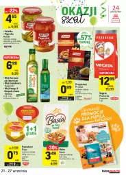 Gazetka promocyjna Intermarche - Gazetka promocyjna - Gazetka - ważna od 27.09 do 27.09.2021 - strona 33 - produkty: Sałatka, Prymat, Kujawski, Mop, Gin, Gra, Paprykarz, Papryka, Dega, Sałat, Przyprawy, Optima, Mąka, Rolnik, Podravka, Basia, Olej rzepakowy, Vegeta, Olej
