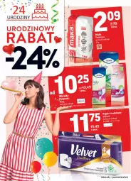Gazetka promocyjna Intermarche - Gazetka promocyjna - Gazetka - ważna od 27.09 do 27.09.2021 - strona 4 - produkty: Papier, Velvet, Mąka