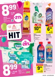 Gazetka promocyjna Intermarche - Gazetka promocyjna - Gazetka - ważna od 27.09 do 27.09.2021 - strona 42 - produkty: Gin, Gra, Cif, Spray do czyszczenia, Papier, Kret, Cillit Bang, Papier toaletowy, Pronto