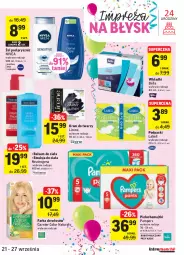 Gazetka promocyjna Intermarche - Gazetka promocyjna - Gazetka - ważna od 27.09 do 27.09.2021 - strona 43 - produkty: Krem do twarzy, Emulsja, Pampers, Neutrogena, Bell, Balsam do ciała, Majtki, Podpaski, Garnier, Bella, Pieluchomajtki, Lirene, Wkładki, Nivea, Farba do włosów, Fa