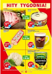 Gazetka promocyjna Prim Market - Gazetka - ważna od 08.06 do 08.06.2022 - strona 10 - produkty: Kalafior, Warzywa, Paprykarz, Pekpol, Papryka, Dell, Syrop, Brzoskwinie, Paprykarz szczeciński