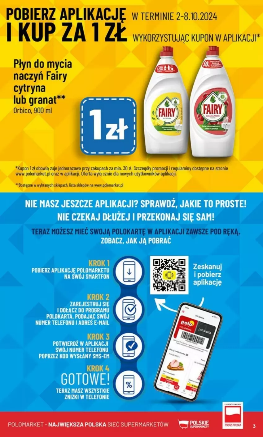 Gazetka promocyjna PoloMarket - ważna 02.10 do 08.10.2024 - strona 23 - produkty: BIC, Do mycia naczyń, Fa, Fairy, Gra, Granat, Płyn do mycia, Płyn do mycia naczyń, Tera