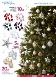 Gazetka promocyjna Pepco - Świąteczny sklep - Zastawa Stołowa - Gazetka - ważna od 30.11 do 30.11.2022 - strona 6 - produkty: Koc, Gwiazda, Bombki