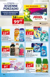 Gazetka promocyjna Auchan - 30 Lat Hipermarket - Gazetka - ważna od 30.09 do 30.09.2026 - strona 10 - produkty: Pralki, Por, Gra, Zawieszki, Bref, Air Wick, Tablet, Perfum, Perełki zapachowe, Płyn do płukania, Odświeżacz powietrza, Chusteczki, Calgon, Ariel, Lenor, Intel, Grafika, LG, Fa