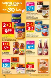 Gazetka promocyjna Auchan - 30 Lat Hipermarket - Gazetka - ważna od 30.09 do 30.09.2026 - strona 26 - produkty: Ketchup, Sos, Ryż, Gin, Gry, Pesto, Podravka, Be Be, Barilla, Kasza, Olej, Pomidory, Heinz, Kasza gryczana