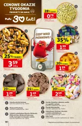 Gazetka promocyjna Auchan - 30 Lat Hipermarket - Gazetka - ważna od 30.09 do 30.09.2026 - strona 30 - produkty: Orzechy włoskie, Piernik, Ciastka, Cukier, Cukierki czekoladowe, Rogal, Cukierki, Brownie, Kokos