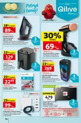 Gazetka promocyjna Auchan - 30 Lat Hipermarket - Gazetka - ważna od 30.09 do 30.09.2026 - strona 34 - produkty: LED TV, Top, Pendrive, Głośnik, Warka, HD ready, Metro, Parownica, Akumulator
