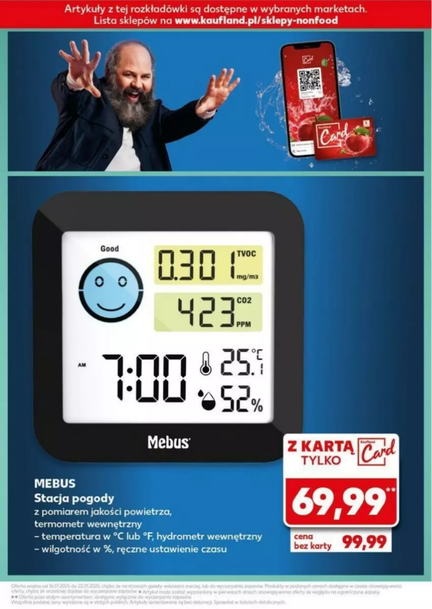 Gazetka promocyjna Kaufland - ważna 16.01 do 22.01.2025 - strona 7 - produkty: LG, Termometr