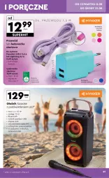 Gazetka promocyjna Biedronka - Okazje tygodnia - Gazetka - ważna od 17.08 do 17.08.2024 - strona 23 - produkty: Przewód, Głośnik, Mikrofon, Tran, Warka
