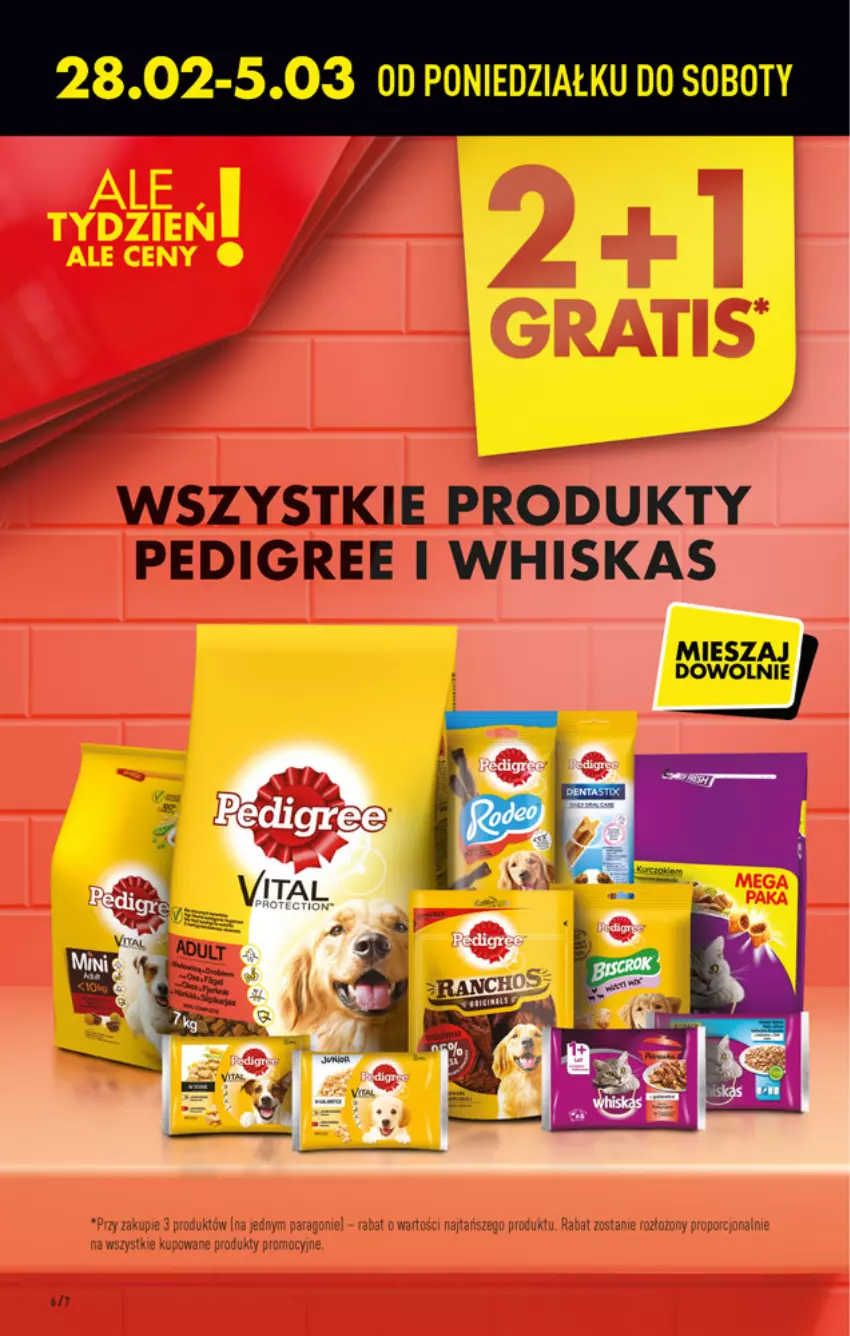 Gazetka promocyjna Biedronka - W tym tygodniu - ważna 28.02 do 05.03.2022 - strona 6 - produkty: Pedigree, Por, Whiskas