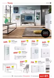 Gazetka promocyjna Komfort - Gazetka - Gazetka - ważna od 06.07 do 06.07.2021 - strona 31 - produkty: Witryna, Telefon, Stół, Velvet, Komoda, Szafka, Półka, Moda, Krzesło, Stół rozkładany, Meble, Dywan