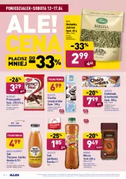 Gazetka promocyjna Aldi - Gazetka - ważna od 17.04 do 17.04.2021 - strona 10 - produkty: Ciastka, Kawa rozpuszczalna, Sok, Dr Gerard, Cars, Kawa, Tera, Czekolada mleczna, Sok jabłkowy, Herbatniki, Czekolada, Cappuccino, Mięta