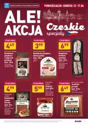 Gazetka promocyjna Aldi - Gazetka - ważna od 17.04 do 17.04.2021 - strona 11 - produkty: Polędwica, Top, Salami, Szynka wieprzowa, Parówki, Lodówka, Tera, Szynka, Pieprz, Kiełbasa
