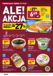 Gazetka promocyjna Aldi - Gazetka - ważna od 17.04 do 17.04.2021 - strona 12 - produkty: Piwa, Chrzan, Top, Ser, Gin, Tera, Serek, Piekarnik, Olma