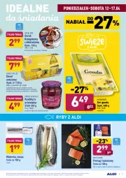 Gazetka promocyjna Aldi - Gazetka - ważna od 17.04 do 17.04.2021 - strona 7 - produkty: Deser owocowy, Sos, Ser, Por, Gra, Hofburger, Granat, Balta Mare, Ananas, Serek kanapkowy, Tera, Tusz, Konfitura, Serek, Gruszki, Maliny, Serek twarogowy, Burger, Hochland, Brzoskwinie, Pstrąg, Owoce, Deser, Gouda, Pstrąg łososiowy