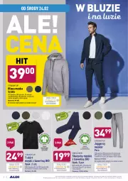 Gazetka promocyjna Aldi - Od Środy i Soboty - Gazetka - ważna od 27.02 do 27.02.2021 - strona 2 - produkty: Karp, T-shirt, Wełna, Bluza