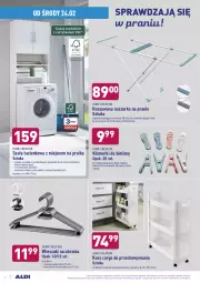 Gazetka promocyjna Aldi - Od Środy i Soboty - Gazetka - ważna od 27.02 do 27.02.2021 - strona 4 - produkty: Ubrania, Sok, Ser, Wieszak, Kosz, Szafa, Dzieci, Suszarka, Suszarka na pranie, Fa