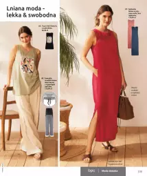 Gazetka promocyjna Bonprix - Letnie kolory - Gazetka - ważna od 02.11 do 02.11.2022 - strona 35 - produkty: Top, Ser, Sandał, Serek, Moda, Spodnie, Sukienka