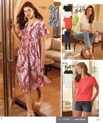 Gazetka promocyjna Bonprix - Letnie kolory - Gazetka - ważna od 02.11 do 02.11.2022 - strona 47 - produkty: Szorty, Dżinsy, Kolczyki, Sukienka