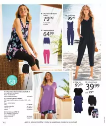 Gazetka promocyjna Bonprix - Letnie kolory - Gazetka - ważna od 02.11 do 02.11.2022 - strona 78 - produkty: Długi shirt, Top, Gin, Ryba, Wełna, Kombinezon, Legginsy