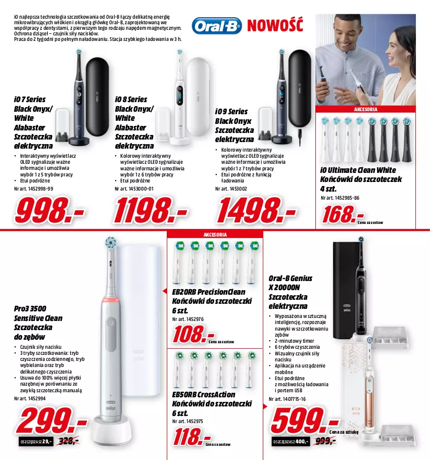 Gazetka promocyjna Media Markt - Gazetka Media Markt - ważna 12.10 do 30.10.2021 - strona 18 - produkty: Dentysta, Intel, Końcówki do szczoteczk, Lack, Mobil, Por, Ser, Szczoteczka, Szczoteczka do zębów, Tera