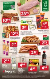 Gazetka promocyjna Stokrotka - Supermarket - Gazetka - ważna od 28.08 do 28.08.2024 - strona 13 - produkty: Sos, Sok, Ser, Papier, Polędwiczka wieprzowa, Sokołów, Brie, Bagietka, Camembert, Boczek, Zestaw sztućców, Kabanos, Grill, Kiełbasa, HP, Fa