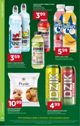 Gazetka promocyjna Stokrotka - Supermarket - Gazetka - ważna od 28.08 do 28.08.2024 - strona 28 - produkty: Napój energetyczny, Korpusy, Limonka, Oshee, Owoce, Mango, Napój, Kokos