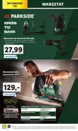 Gazetka promocyjna Lidl - GAZETKA - Gazetka - ważna od 03.02 do 03.02.2024 - strona 24 - produkty: Parkside, Top, Ser, Gra, Wyrzynarka, Wkręt, Akumulator