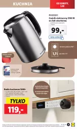 Gazetka promocyjna Lidl - GAZETKA - Gazetka - ważna od 03.02 do 03.02.2024 - strona 35 - produkty: Czajnik elektryczny, Czajnik, Kuchnia, Szafka