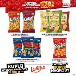 Gazetka promocyjna Topaz - Gazetka - Gazetka - ważna od 18.06 do 18.06.2023 - strona 43 - produkty: Gry, Chipsy, Chrupki