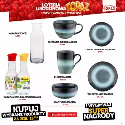 Gazetka promocyjna Topaz - Gazetka - Gazetka - ważna od 18.06 do 18.06.2023 - strona 71 - produkty: Ser, Salaterka, Talerz, Talerz deserowy, Kubek, Deser