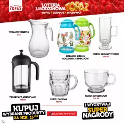 Gazetka promocyjna Topaz - Gazetka - Gazetka - ważna od 18.06 do 18.06.2023 - strona 72 - produkty: Piwa, Top, Dzbanek, Zaparzacz, Dada, Kubek
