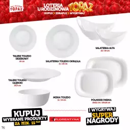 Gazetka promocyjna Topaz - Gazetka - Gazetka - ważna od 18.06 do 18.06.2023 - strona 76 - produkty: Top, Ser, Salaterka, Talerz, Deser, Miska