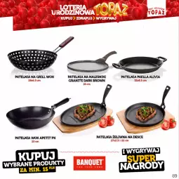 Gazetka promocyjna Topaz - Gazetka - Gazetka - ważna od 18.06 do 18.06.2023 - strona 89 - produkty: Naleśniki, Gra, Patelnia, Grill