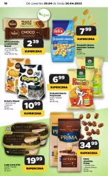Gazetka promocyjna Netto - Artykuły spożywcze - Gazetka - ważna od 26.04 do 26.04.2023 - strona 10 - produkty: Orzeszki, Kawa ziarnista, Kawa, Wawel, Lody, Czekolada, Prima, Przysnacki, Felix, Orzeszki ziemne