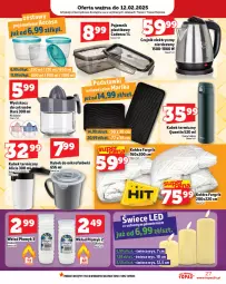 Gazetka promocyjna Topaz - Gazetka - Gazetka - ważna od 12.02 do 12.02.2025 - strona 27 - produkty: Top, Kołdra, Czajnik elektryczny, Czajnik, Pojemnik, Kubek termiczny, Kubek, Fa