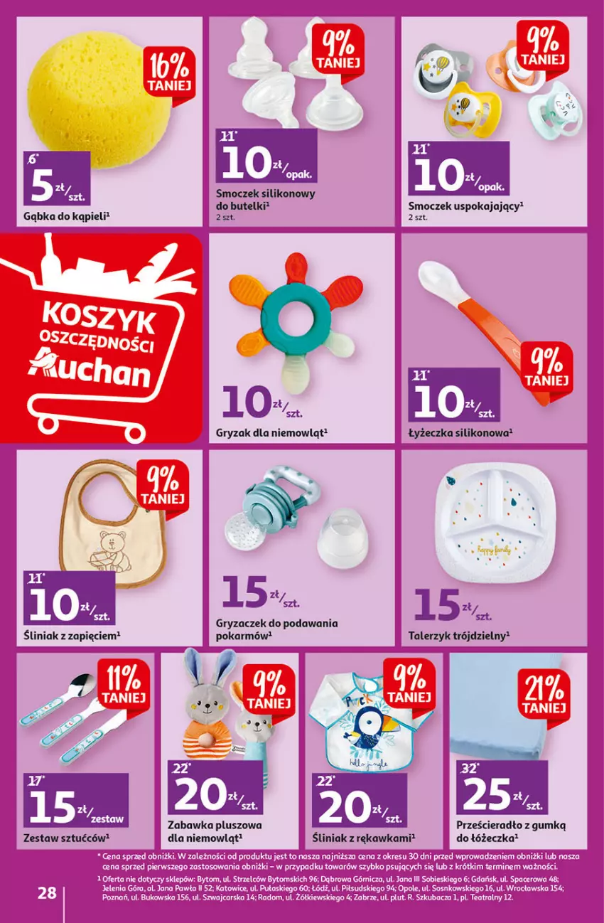 Gazetka promocyjna Auchan - Gazetka Koszyk Oszczędności Hipermarket Auchan - ważna 09.02 do 15.02.2023 - strona 28 - produkty: Acer, Gry, O nas, Prześcieradło, Sos, Talerz, Talerzyk, Zabawka