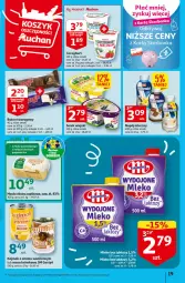 Gazetka promocyjna Auchan - Gazetka Koszyk Oszczędności Hipermarket Auchan - Gazetka - ważna od 15.02 do 15.02.2023 - strona 19 - produkty: Serek wiejski, Ser, Masa krówkowa, O nas, Serek, Napój mleczny, Baton, Masło, Napój