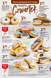 Gazetka promocyjna Auchan - Gazetka Koszyk Oszczędności Hipermarket Auchan - Gazetka - ważna od 15.02 do 15.02.2023 - strona 6 - produkty: Pączek, Por, Róża, Jogurt, O nas, Owoce