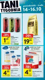 Gazetka promocyjna Intermarche - Gazetka - ważna od 16.10 do 16.10.2024 - strona 42 - produkty: Mydło w płynie, Gin, Papier, Bell, Kawa mielona, Kawa, Ręcznik, Mocca Fix Gold, Mydło, Woseba, Napój